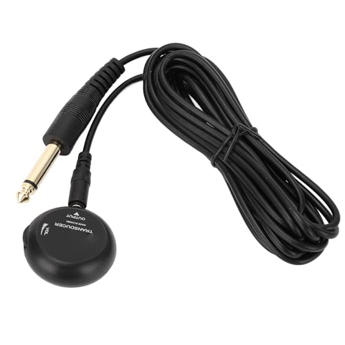 Mini Capteur Piézo-électrique, Micro de, Transducteur, Auto-adhésif, pour Guitare Acoustique, ukulélé, Instruments de Mandoline