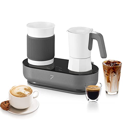 SEVEN & ME Espresso Coffee Machines with Milk Frother
