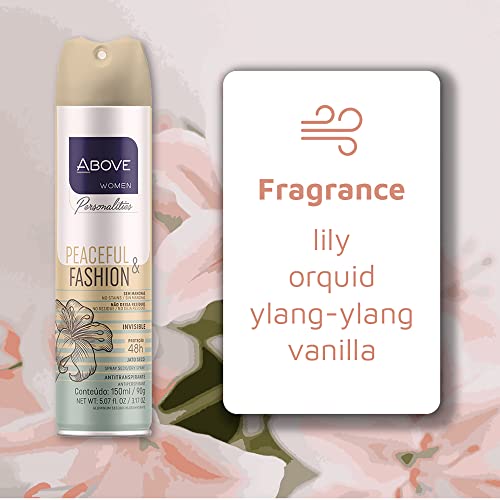 Above Antitranspirante Feminino Peaceful Fashion 150Ml, Above