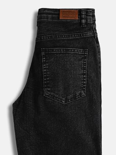 Image of Urbano Juniors Boy's Loose Baggy Fit Washed Denim Jeans Stretchable