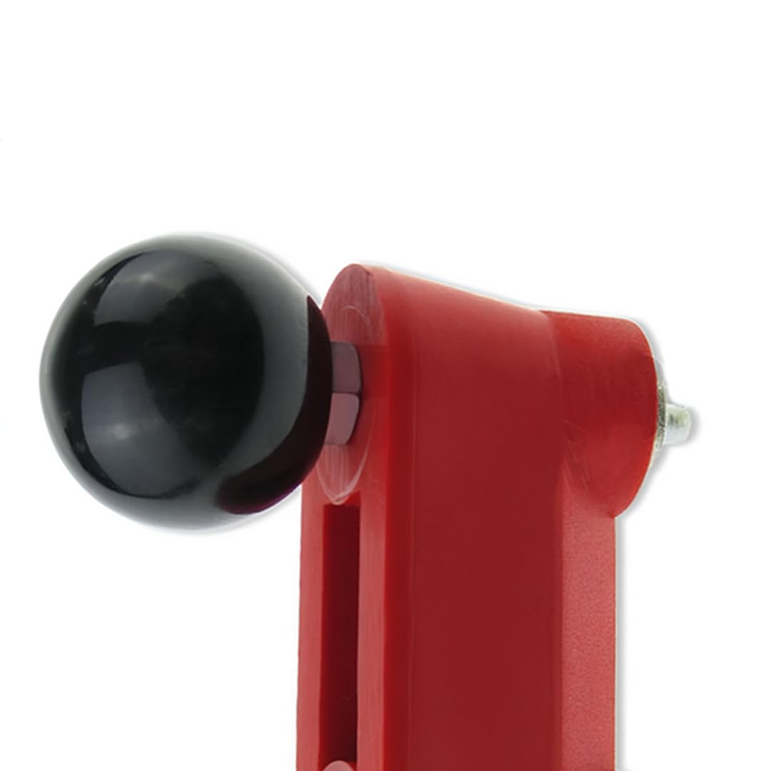3503800 - Rodillo de masa para pizza, ajustador de grosor rojo, 52 x 20 pulgadas