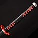 Sword fort Handmade Katana Anime Cosplay Sword, Stainless Steel Demon Sword Real Metal-Tanjiro3