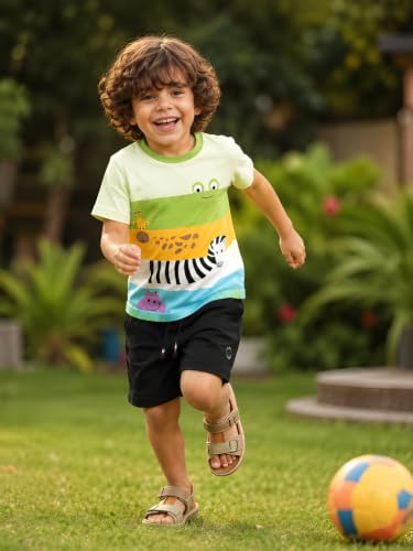 Image of Pilolo Kids Soft Cotton Lycra Pocket T-Shirt for Boy