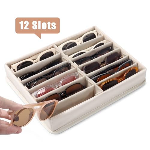 Image of Bukere Eyeglasses Storage Display Case Organizer