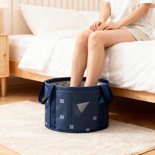 Tina portátil plegable para pies 18 L miniatura 5