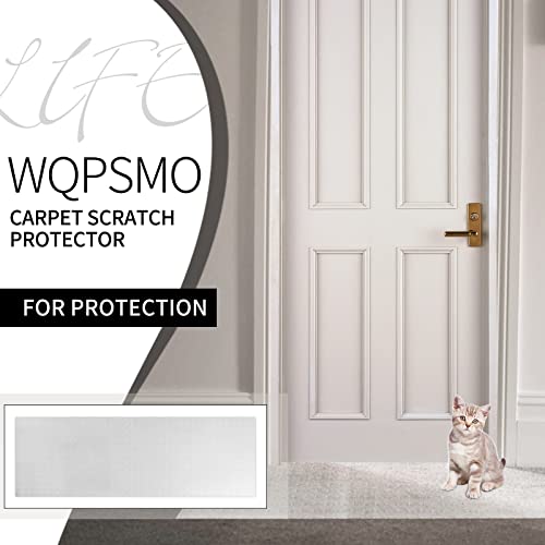 Xl Heavy Duty Carpet Protector,Non-Slip Plastic Cat Scratch Stopper For Most Interior Doorway,Prevent Carpets At Doorway Rugs From Pets Scratching,Tearing,Wearing Requires No Hooks,3.6Ft*15Inch #TOP6