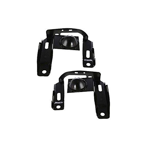 Evan Fischer Set of 2 Bumper Bracket Compatible with 1998-2000 Ford Ranger Front, Driver and Passenger Side