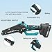 Mini Chainsaw Cordless for Makita 18V,6 Inch Electric Power Chain Saw with 2 Chains,Small Chainsaw with Safety Lock for Tree Trimming,Garden,Wood Cutting Gift for DIY 2026