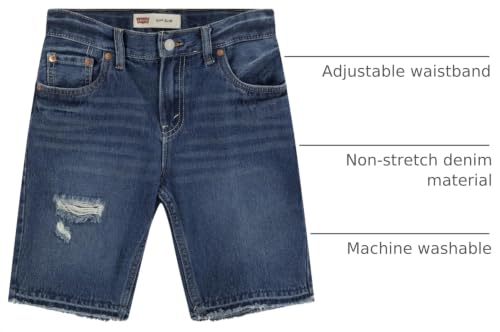 Image of Levi's Boys' Slim Fit Denim Shorts