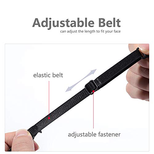 Okupan Mask Extender Strap, 10Pcs Elastic Fabric Mask Holder Clip Ear Protector With Adjustable Strap For Back Of Head Ear…… #TOP5