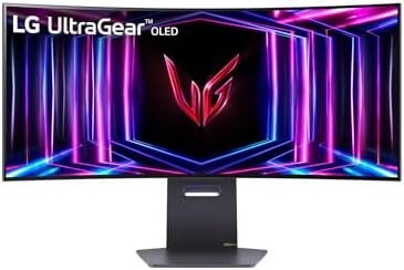 LG UltraGear 34GS95QE-B 34 inç OLED 800R, 21:9 Ultra-WQHD 240Hz, 0.03ms (GtG), DisplayHDR True Black 400 Monitör