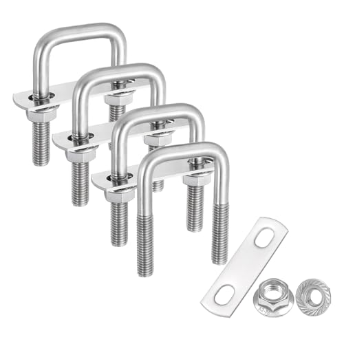 uxcell M8 1-3/16C` Ci[ChXNGAU{g 2-3/8C` 304XeXX`[U{g tWZpibgt g[[pt[v[g ԗp (30mm x 60mm) 4{Zbg