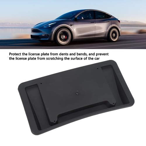 Acouto Front License Plate Bracket 1493090 00 A for Model Y 2020‑2023, Car Tag Frame Mount Front License Plate Mounting Frame Holder by Acouto - Image 3