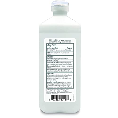 PURELL Advanced Instant Hand Sanitizer, 16 oz Pump Bottle, 12/Pack (9636-12-P) - Image 4