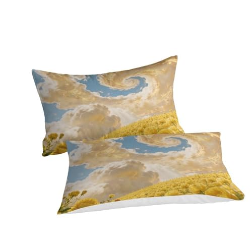Housse de couette impression 3D artistique en microfibre single 135x200 cm