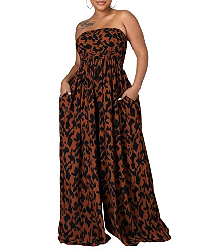 Monos de una pieza con diseño smocked y escote fuera del hombro para verano