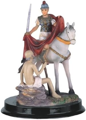 Figura de San Martín de Tours San Martín Caballero de 5 pulgadas