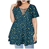 Bluse Damen Elegant ärmellose t-Shirt Crop Tops Shirt Mädchen Weiß Oberteile Frauen Schwarz Kleidung Frau Grau Sommer Shirts Top Damen V-Ausschnitte Tshirt Casual Rundhals Klamotten Teenager Mädchen T-Shirt Damen Sommer Oberteile Basic Kurzarm Rundhals Tee Tops Casual Loose Shirts Blusen