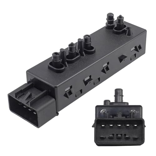 Kardne 8-Way Power Seat Switch Recliner Adjust Control, Front Right Passenger Side, Compatible with Chevy Camaro Cruze Equinox Malibu, GMC Acadia Terrain, Cadillac, Buick, OEM 25974715 12451498