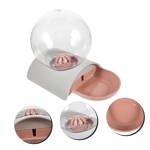 Fontaine à eau chiens et chats 2,8 L rose distributeur eau démontable - 8