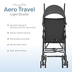 Dream On Me Aero Travel Lightweight Umbrella Stroller, Easy to Fold and Carry Travel Stroller, Adjustable and Removable Canopy - Image 2