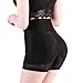 Produktbild FTFDTMY Damen Miederhose Unterhose Shaping Panty dünnTaillenformer Hüfte Höschen mit Pads,Schwarz,XL