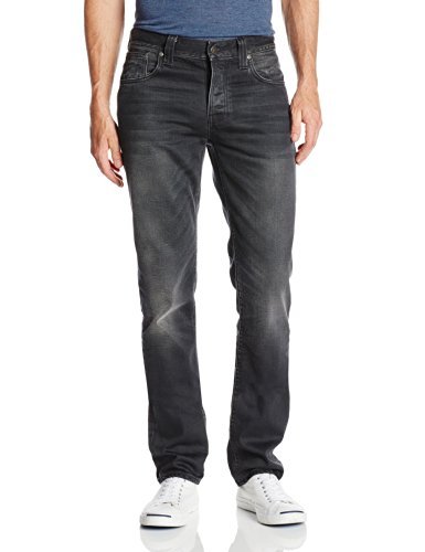 Nudie Jeans Men's Grim Tim Jean in Black Voyage