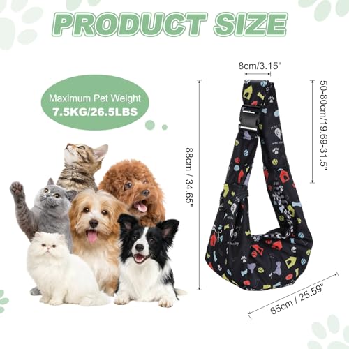 Sac de transport pour petits chiens avec boucle réglable - 3