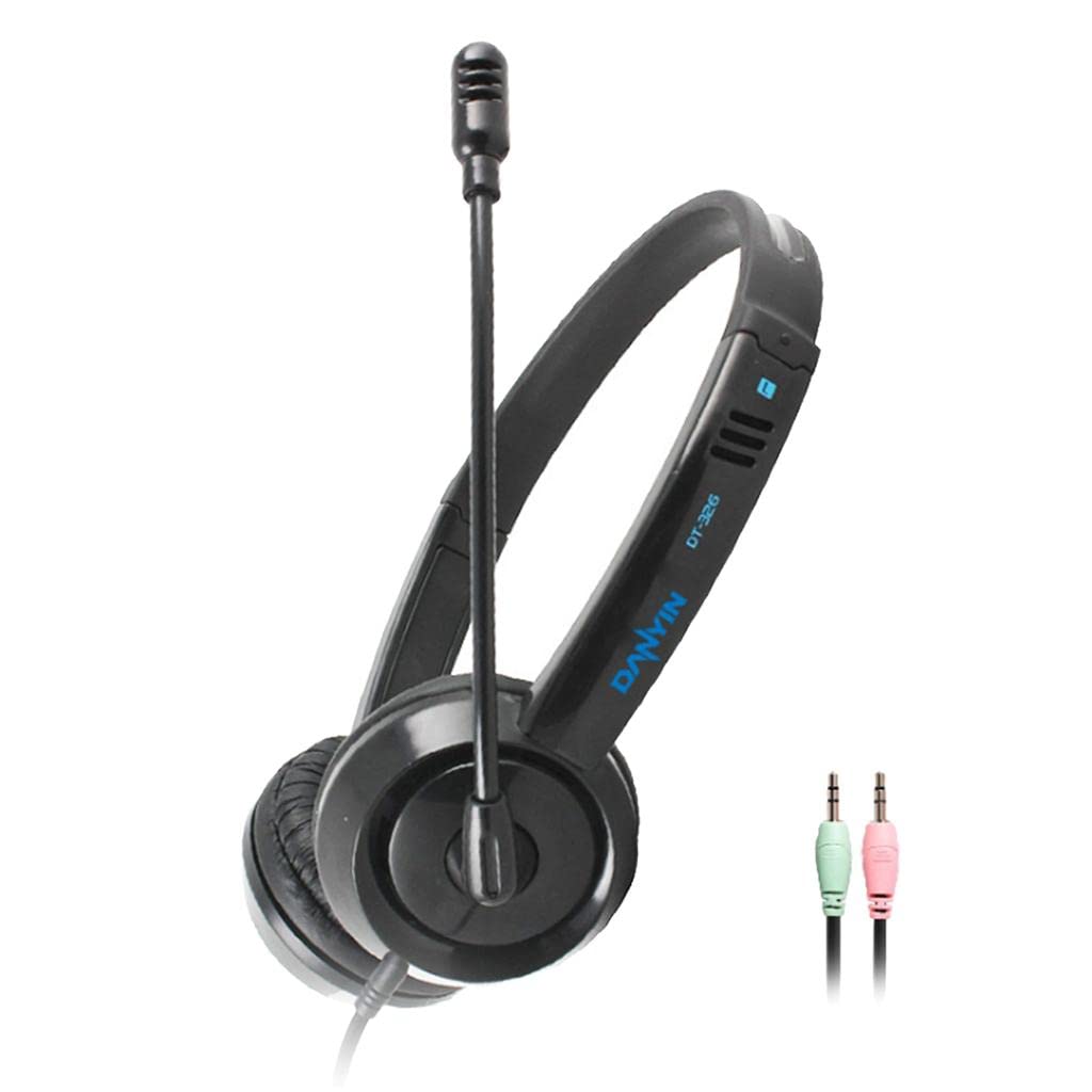 CLUB BOLLYWOOD Kids Headphones 3.5mm Wired On-Ear Children Headset Dual 3.5mm Black | Consumer Electronics | Portable Audio & Headphones | Headphones | Headphones-image-46