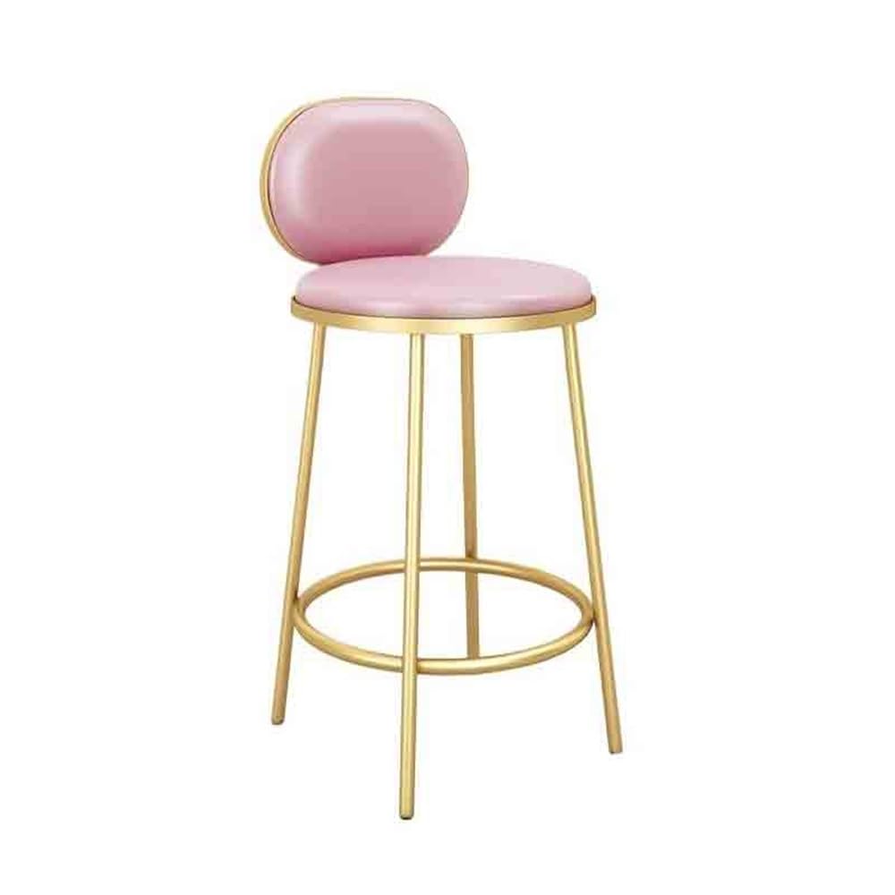 Tabouret de bar en acier inoxydable au design scandinave épuré