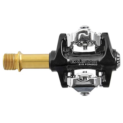 Exustar E-PM215TI - Pedal sin Clip, Multicolor