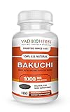 Certified Organic Vadik Herbs Bakuchi Babchi (Psoralea corylifolia) Powder | Helps to Maintain Bone Health (180 Vegicaps)