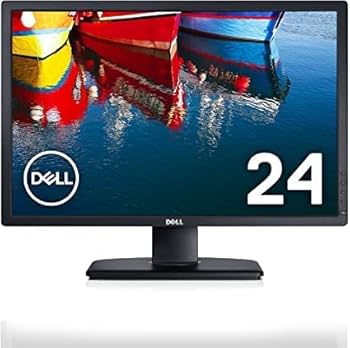 Dell24インチ液晶モニター美品 DELL 液晶モニター 美品！DELL、HP限定 24インチワイド 回転調整