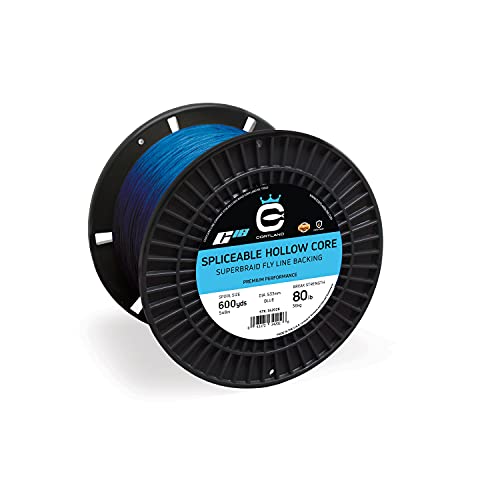 Cortland Micron Fly Line Backing Spool Length and Test: 150 yds. / 20 lb. test; Color: High-Vis Yellow