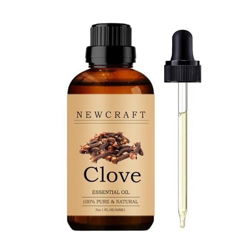 Clove Essential Oils 100% Pure and Natural Essential Oil for Aromatherapy Diffuser - Clove/1 Fl Oz