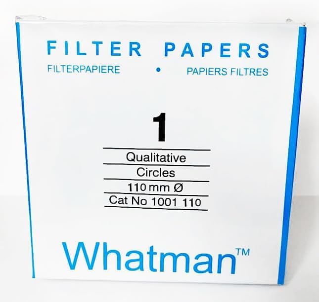 WHATMAN 1001-110 Whatman Standard Qualitative Filter paper Grade 1 11.0cm Diameter (Pack of 100). By MTECHLAB-120-image-14