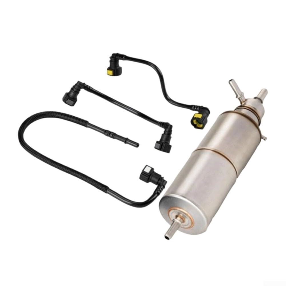 Paquete de 4 filtros de combustible con líneas de combustible para Mercedes-For ML320 1998-2001 ML430 1999-2001 ML55 2000-2003 OE compatible
