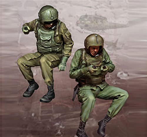 Figura modelo de resina militar 1:35 kit sin pintar miniatura 1