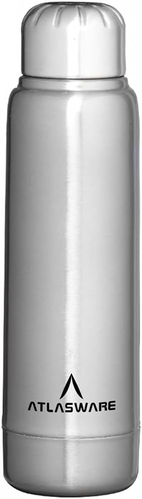 Stainless Steel Vacuum Bottle, 220 Ml - Matt Steel