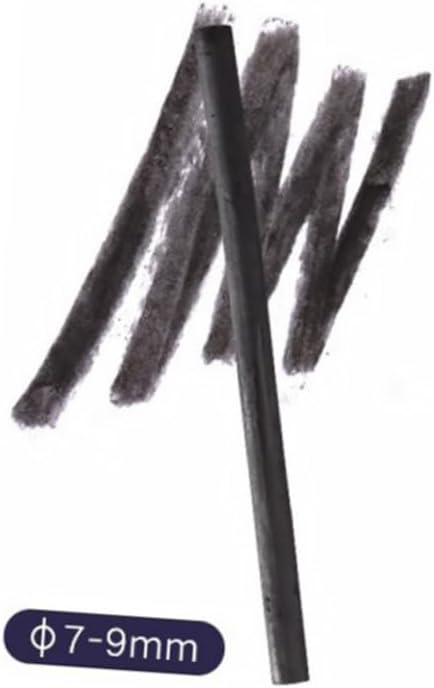 FRCOLOR 25pcs Willow Charcoal Sticks Sketching Pencils Set 7-9mm Charcoal Bars for Drawing and Painting Artists Students