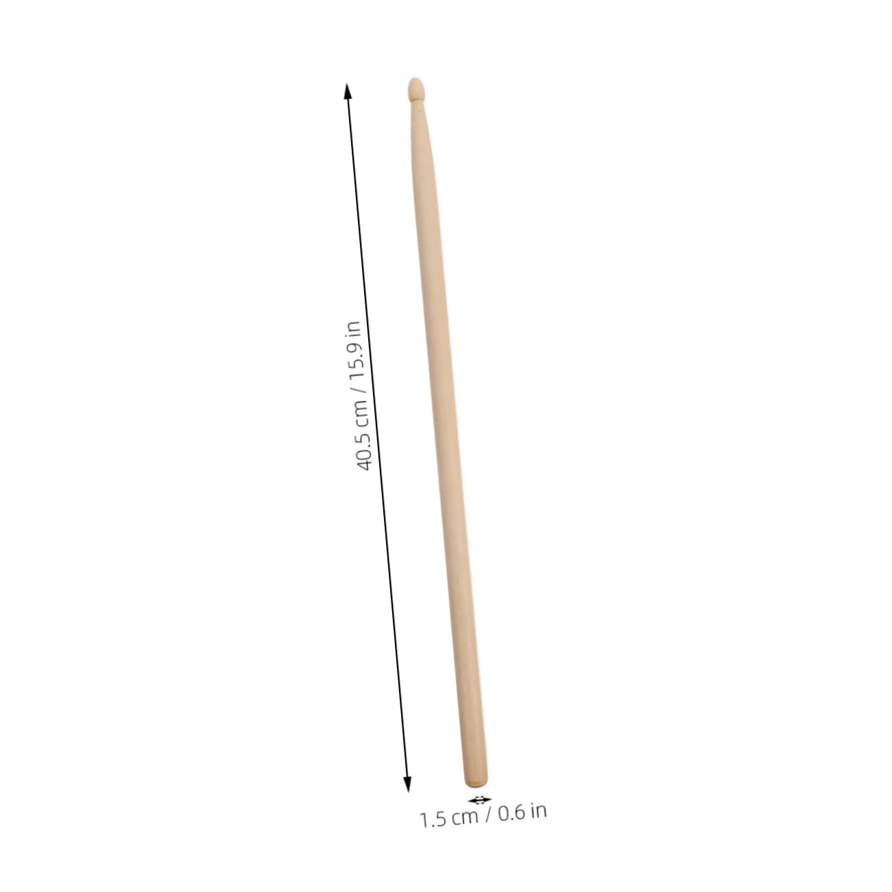 FRCOLOR 12paare Holz-drumsticks für Schlagzeug und Percussion Komfortabler Griff Standard-vielseitigkeit für Anfänger und Jugendliche