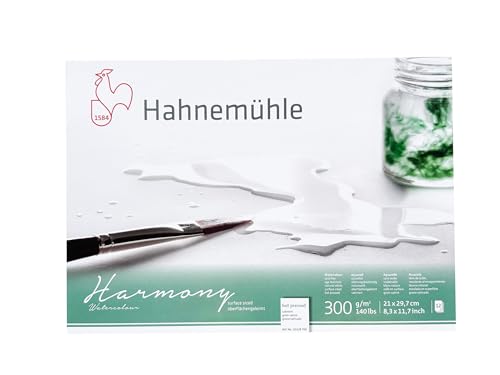 Hahnemuhle Harmony Watercolour Block Hot Press A4