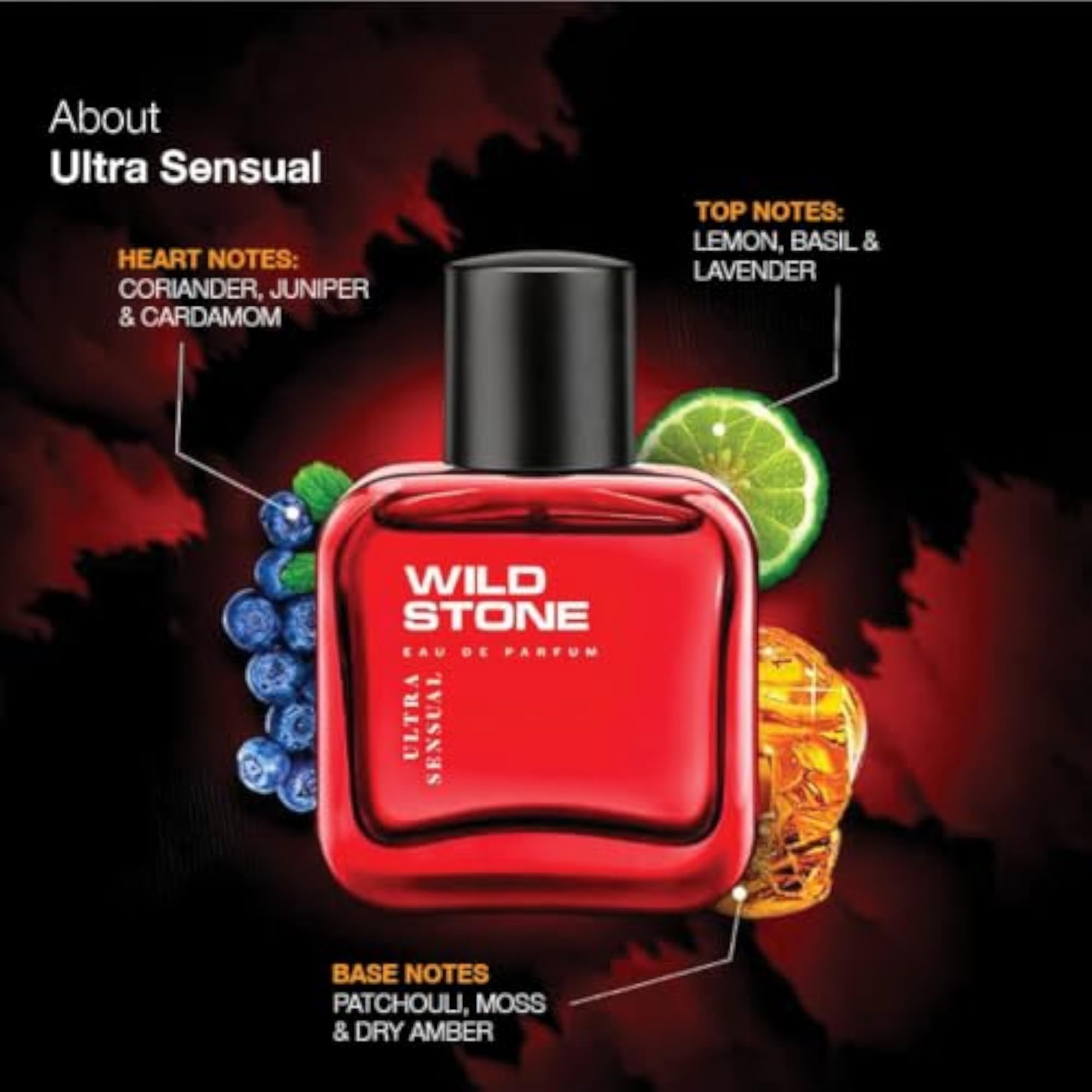 Men's Ultra Sensual EDP Gift Set with Rakhi, 50ml
