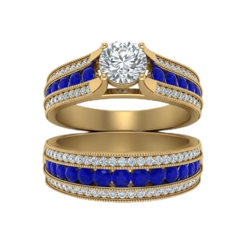 Bagues de mariée Diamants millegrain et alliance fine Or Jaune rond