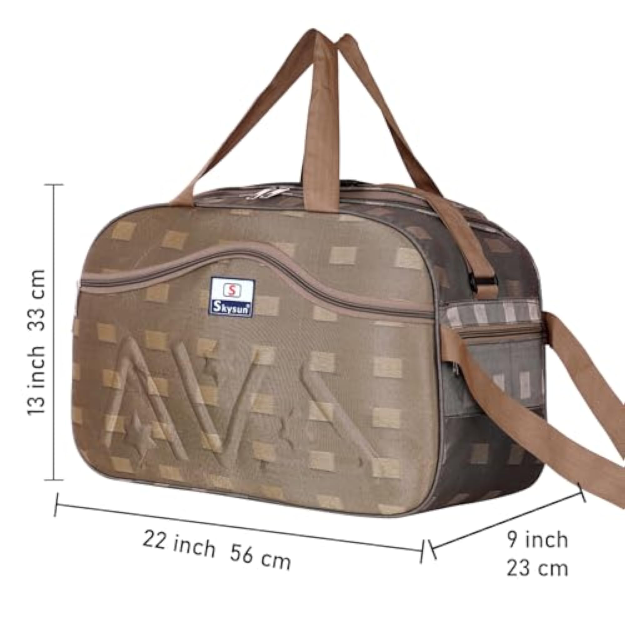 Luggage Travel Duffel Bag with Wheels for Men & Women