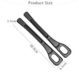 2Pcs Car Seat Gap Filler Set Universal Seat Side Gap Filler Seat Gap Leak-Proof Filling Strip For for Most Models of Cars - Image 2
