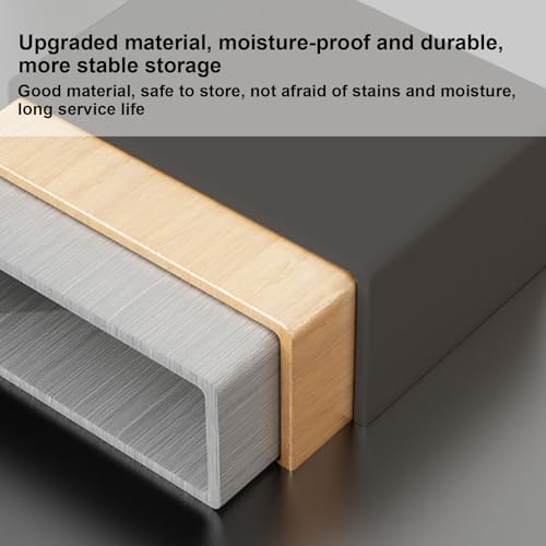 Wall-Mounted Bathroom Storage Cabinet - Space-Saving, No Drill Design for Toilets & Washbasins, Kitchen Organizer with Metal Doors, Multi-Functional Storage Solution (40x15x71CM)