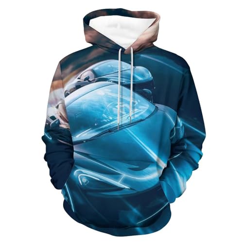 Pull Voiture Unisexe Confortable : Finis les courants d'air en rasso avec ce sweat S