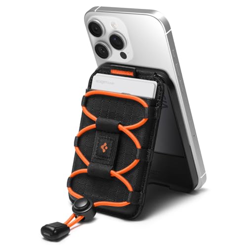 [Spigen] MagSafeJ[hP[X iPhone 17/16/15/14/13/12 Pixel 10 MagSafeEHbg 3[ Obv j[NȃfUC ^CtBbgE}OtBbg AFA10552 (ubN)