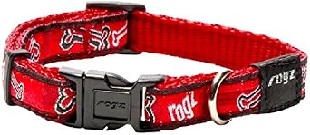 Rogz Beachbum Bone Collar Fancy Dress, Large, Red Rogz : Amazon.co ...